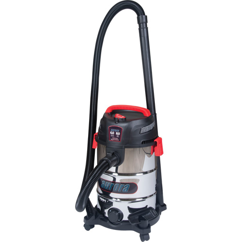 Vacuum, Wet-Dry, 6 HP, 8 US Gal. (30.3 Litres) Helyx Safety & Industrial Supplies