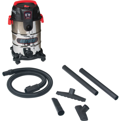 Vacuum, Wet-Dry, 6 HP, 8 US Gal. (30.3 Litres) Helyx Safety & Industrial Supplies