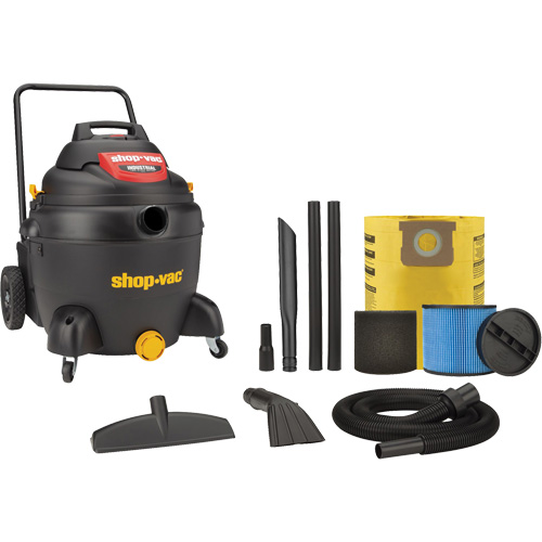 Industrial Vacuum, Wet-Dry, 3 HP, 16 US Gal. (60.6 Litres) Helyx Safety & Industrial Supplies