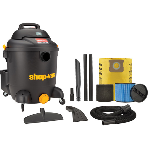 SVX2 Shop Vacuum, Wet-Dry, 5.5 HP, 12 US Gal. (45.4 Litres) Helyx Safety & Industrial Supplies