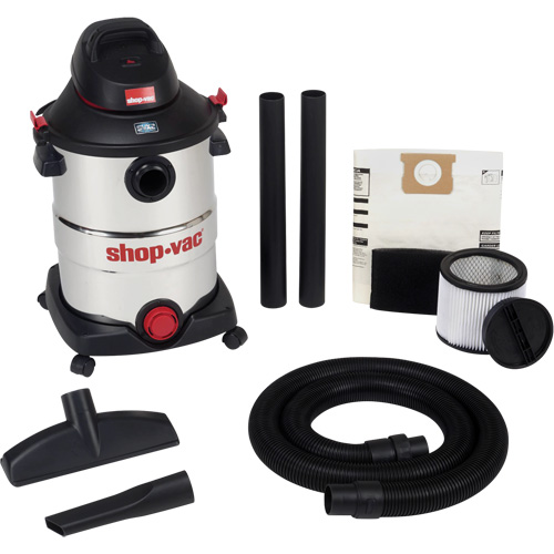 SVX2 Shop Vacuum, Wet-Dry, 5.5 HP, 12 US Gal. (45.4 Litres) Helyx Safety & Industrial Supplies
