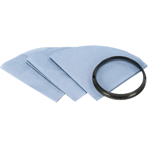 Filtre pour aspirateur sec r&eacute;utilisable avec anneau de montage Helyx Safety & Industrial Supplies