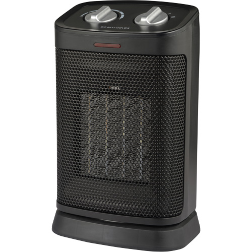 Oscillating Heater, Ceramic, Electric, 5200 BTU/H Helyx Safety & Industrial Supplies