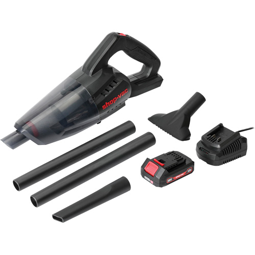 Cordless Rechargeable Handheld Vacuum, 20 V Helyx Safety & Industrial Supplies