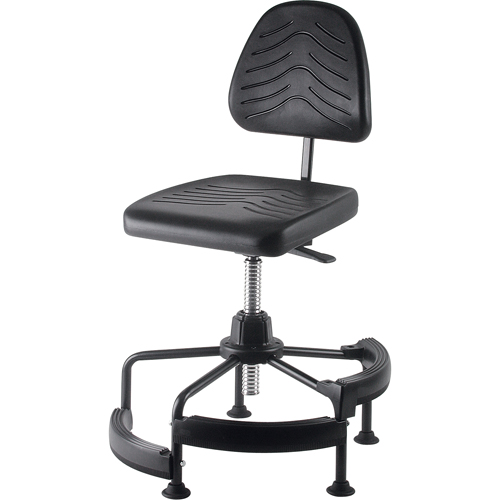 Industrial Stool, Stationary, Adjustable Height, 250 lbs. Capacity Helyx Safety & Industrial Supplies