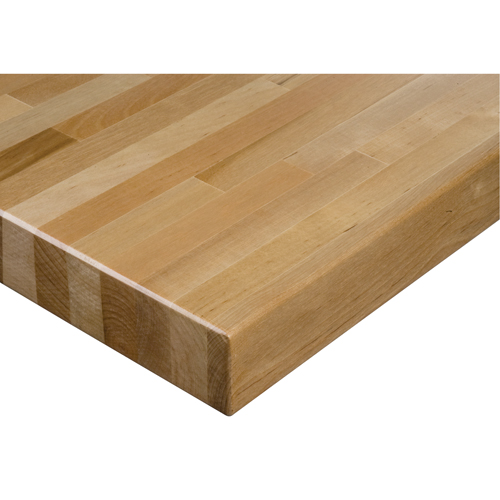 Laminated Hardwood Workbench Top, 48" W x 30" D, Square Edge, 1-3/4" Thick Helyx Safety & Industrial Supplies