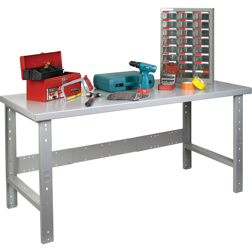 &eacute;tabli pr&eacute;conçu, 72" la x 30" p x 34" h, Capacit&eacute; 2500 lb Helyx Safety & Industrial Supplies