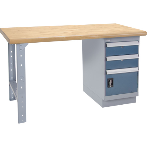 &eacute;tabli robuste, Porte a/combinaison de tiroirs, Cap 1500 lb, 72" la x 30" p, 34" h Helyx Safety & Industrial Supplies
