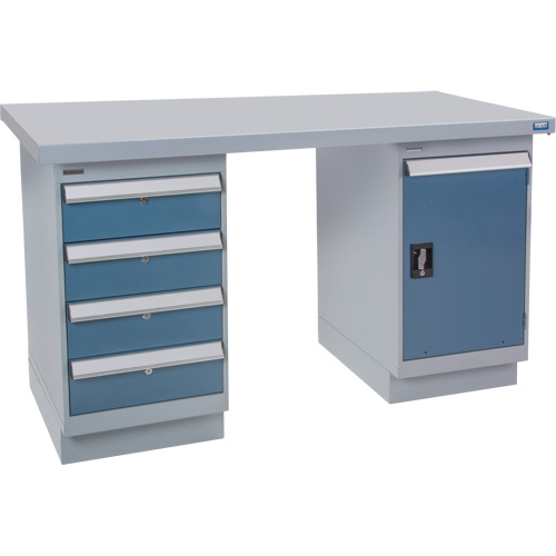 &eacute;tabli pr&eacute;conçu, 72" la x 36" p x 34" h, Capacit&eacute; 2500 lb Helyx Safety & Industrial Supplies