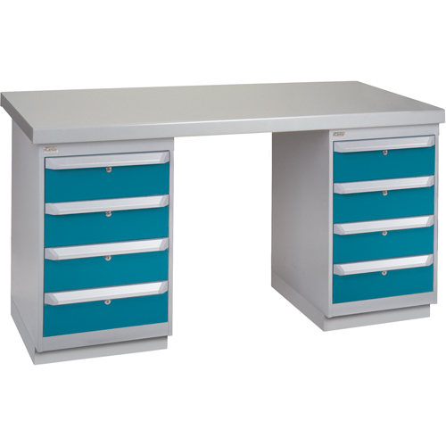 &eacute;tabli pr&eacute;conçu, 72" la x 36" p x 34" h, Capacit&eacute; 2500 lb Helyx Safety & Industrial Supplies