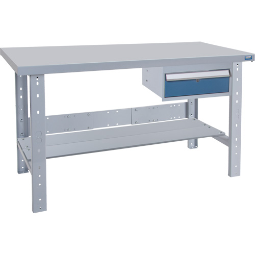 &eacute;tabli pr&eacute;conçu, 72" la x 30" p x 34" h, Capacit&eacute; 2500 lb Helyx Safety & Industrial Supplies