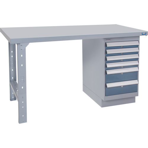 Pre-Designed Workbench, 60" W x 36" D x 34" H, 2500 lbs. Capacity Helyx Safety & Industrial Supplies