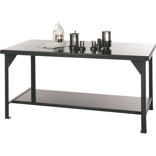 Tables d'atelier, Acier Surface, 48" la x 30" p x 34" h Helyx Safety & Industrial Supplies