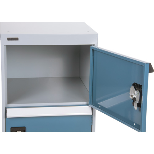 Two-Door Pedestal Workbench, 28" H x 18" W x 21" D Helyx Safety & Industrial Supplies