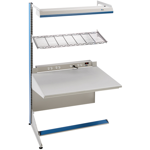 Arlink Preconfigured Workstation, 48" W x 30" D x 54" H, Single Sided Add-On Helyx Safety & Industrial Supplies