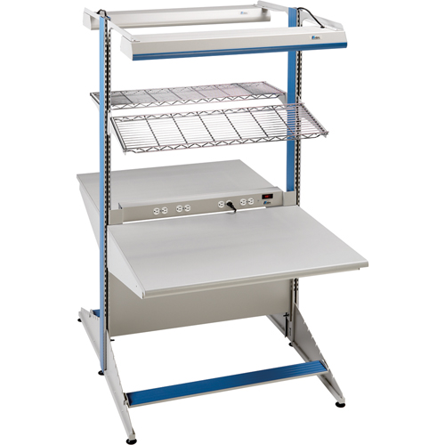 Arlink Preconfigured Workstation, 60" W x 56" D x 84" H, Double Sided Starter Helyx Safety & Industrial Supplies