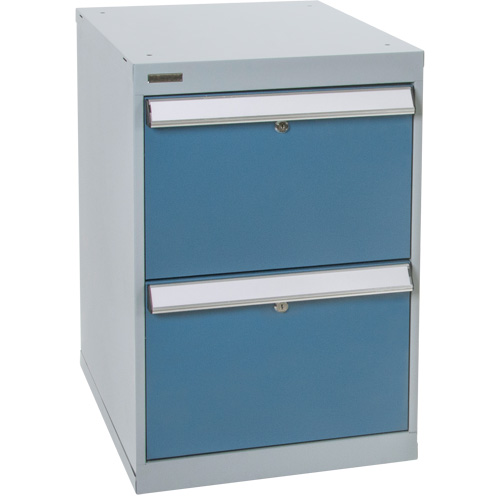 Two-Drawer Pedestal Workbench, 18" W x 21" D x 28" H Helyx Safety & Industrial Supplies