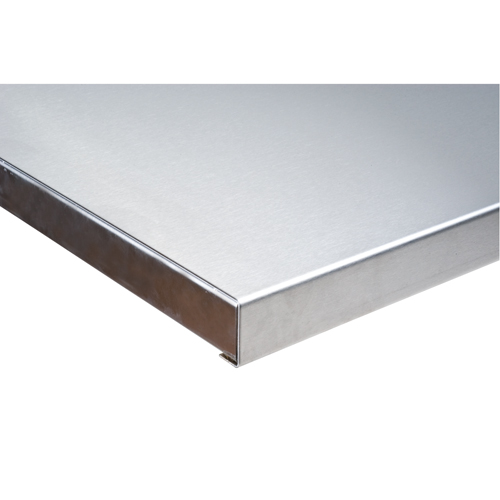 304 Stainless Steel Wood-Filled Workbench Tops, 30" D x 48" W, 1-3/4" Thick Helyx Safety & Industrial Supplies