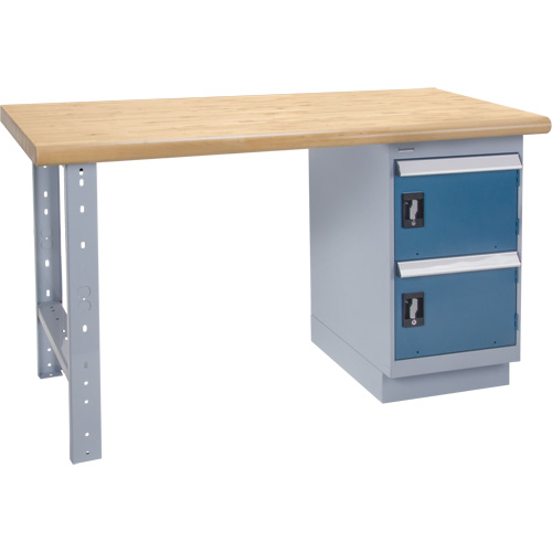 Workbench, 2500 lbs. Cap., 60" W x 36" D, 34" H Helyx Safety & Industrial Supplies