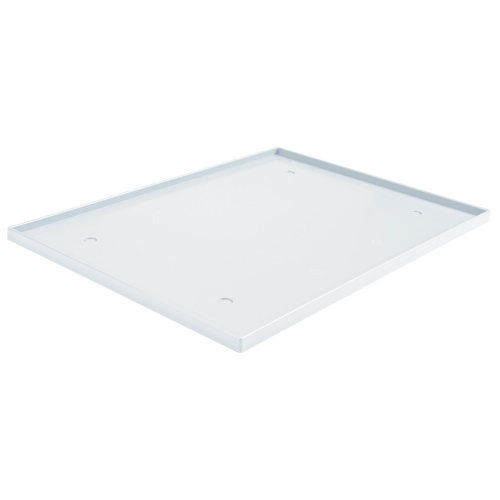 Fond de casier, Convient aux casiers 12" x 18", Gris p&acirc;le, Plastique Helyx Safety & Industrial Supplies
