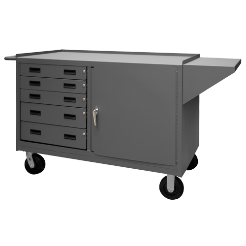 Armoire d'&eacute;tabli mobile, Acier Surface Helyx Safety & Industrial Supplies
