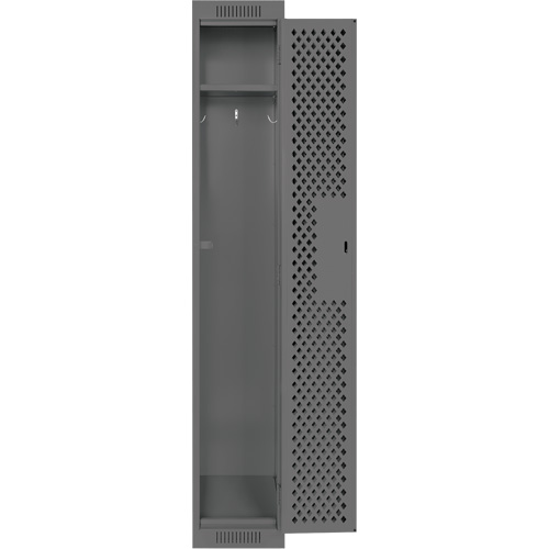 Casiers Clean Line, 12" x 15" x 72", Acier, Charbon, Rivet (assembl&eacute;), Perfor&eacute; Helyx Safety & Industrial Supplies