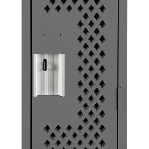 Casiers Clean Line, 12" x 15" x 72", Acier, Charbon, Rivet (assembl&eacute;), Perfor&eacute; Helyx Safety & Industrial Supplies