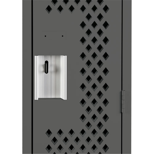 Casiers Clean Line, Bloc de 2, 24" x 15" x 72", Acier, Charbon, Rivet (assembl&eacute;), Perfor&eacute; Helyx Safety & Industrial Supplies