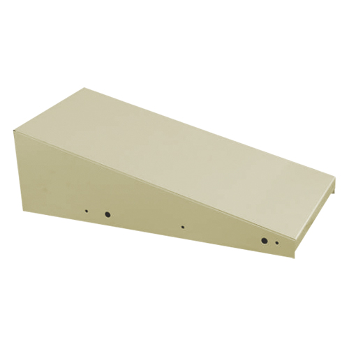 Clean Line Economy Lockers Slope Top, 1 Bank, 18" D x 12" W x 6" H, Beige, Steel Helyx Safety & Industrial Supplies