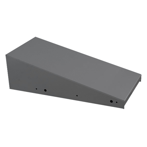 Clean Line Economy Lockers Slope Top, 1 Bank, 18" D x 12" W x 6" H, Steel Helyx Safety & Industrial Supplies