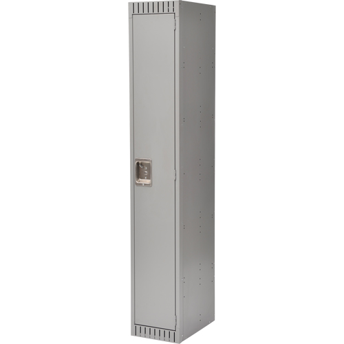 Casiers, 12" x 18" x 72", Acier, Gris, Rivet (assembl&eacute;) Helyx Safety & Industrial Supplies
