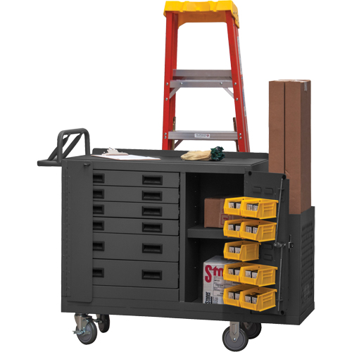 Postes de travail mobiles et robustes, Acier Surface Helyx Safety & Industrial Supplies