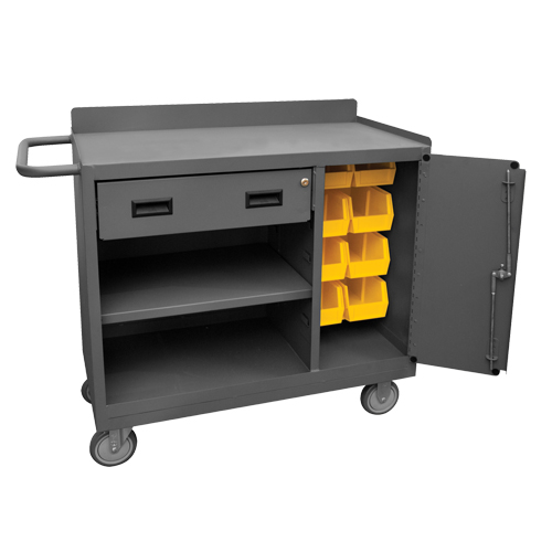 Armoire d'&eacute;tabli mobile, Acier Surface Helyx Safety & Industrial Supplies