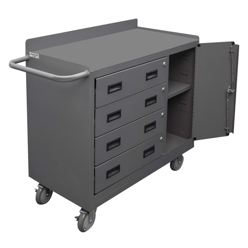 Armoire d'&eacute;tabli mobile, Acier Surface Helyx Safety & Industrial Supplies