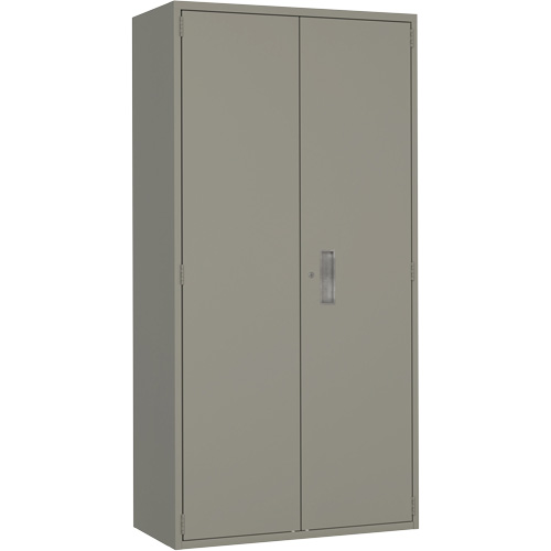 Armoire de rangement Hi-Boy, Acier, 4 Tablettes, 72" h x 36" la x 18" P, Gris Helyx Safety & Industrial Supplies