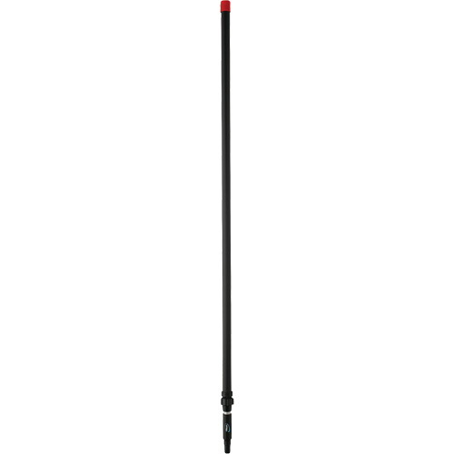 Transport Line Handle, Aluminum/Polypropylene, Telescopic, Euro Threaded Tip, 1-1/4" Diameter, 63" - 109" Length Helyx Safety & Industrial Supplies