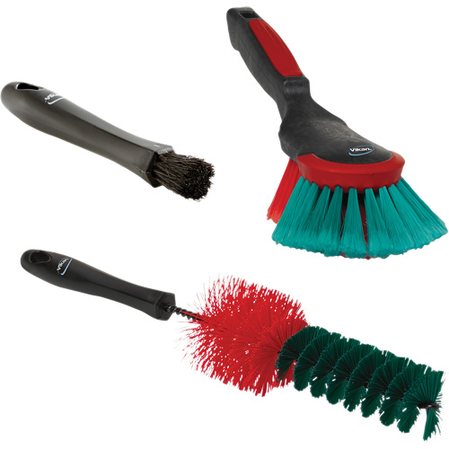 Transport Line Interior and Exterior Vehicle Brush Set Helyx Safety & Industrial Supplies