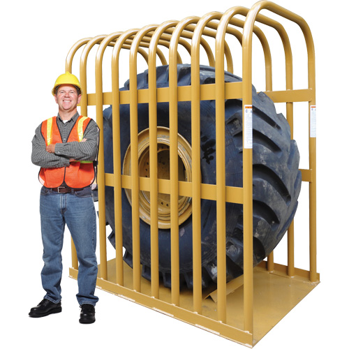 Cage de gonflage &agrave; 10 barres Earthmover T111 Helyx Safety & Industrial Supplies