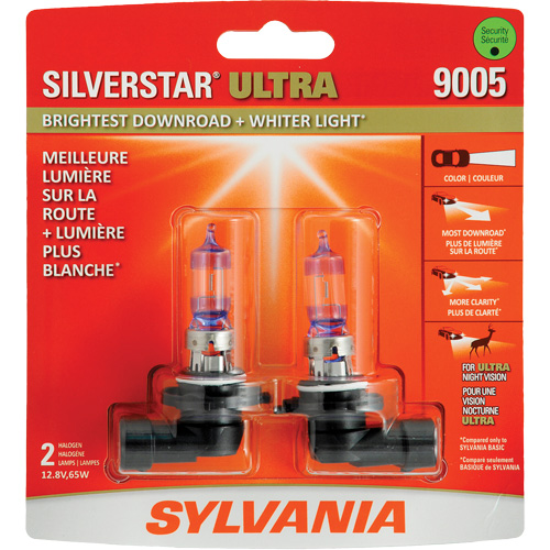 9005 Ampoule de feu avant SilverStar Ultra, Halog&egrave;ne, 65 W, Blanc Helyx Safety & Industrial Supplies