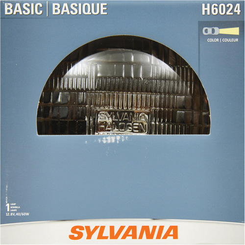 Phare automobile scell&eacute; de base H6024, 40 W, Blanc cass&eacute; Helyx Safety & Industrial Supplies