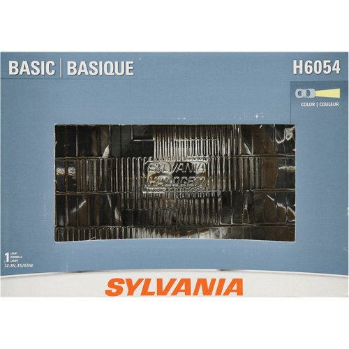 Phare automobile scell&eacute; de base H6054, 35 W, Blanc Helyx Safety & Industrial Supplies