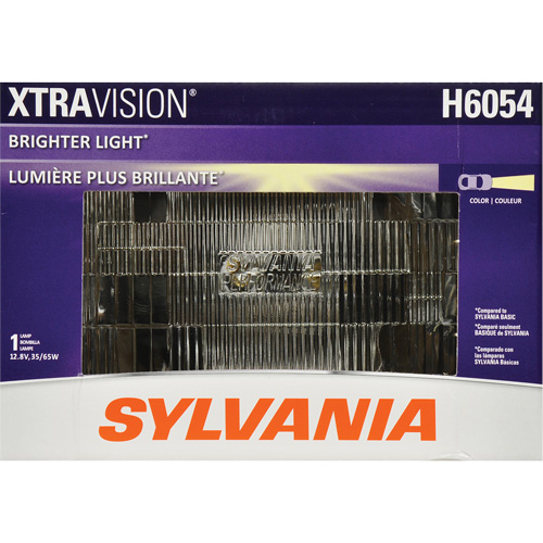 Phare automobile scell&eacute; XtraVision H6054, Halog&egrave;ne, 55 W, Blanc cass&eacute; Helyx Safety & Industrial Supplies