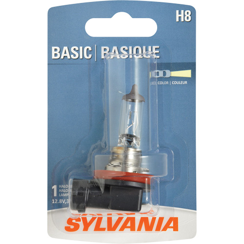 H8 Basic Headlight Bulb, Halogen, 35 W, Off White Helyx Safety & Industrial Supplies