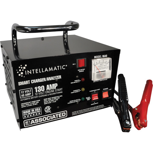 Intellamatic&reg; 12 Volt Charger, Analyzer, & Power Supply Helyx Safety & Industrial Supplies