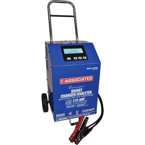 Intellamatic&reg; Adjustable 12 Volt 60 Amp Wheeled Charger Helyx Safety & Industrial Supplies