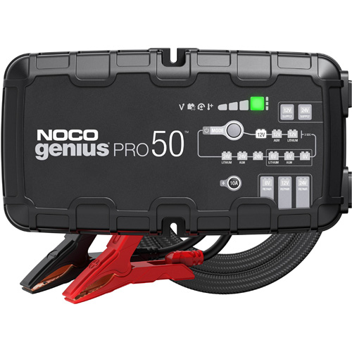 Chargeur de batterie 50 A Genius Pro50 Helyx Safety & Industrial Supplies