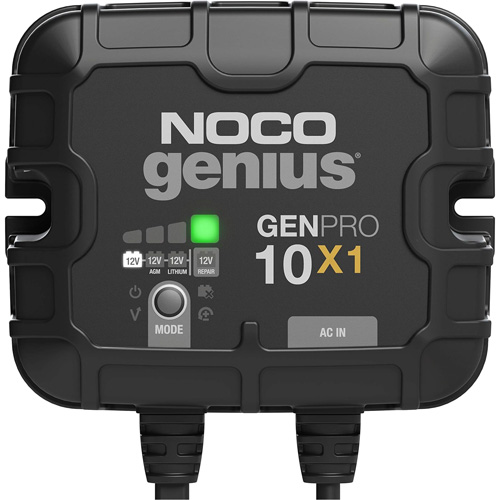 Genius&reg; GenPro10X1 1-Bank, 10-Amp On-Board Battery Charger Helyx Safety & Industrial Supplies