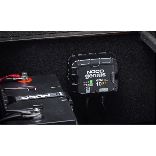 Genius&reg; GenPro10X1 1-Bank, 10-Amp On-Board Battery Charger Helyx Safety & Industrial Supplies