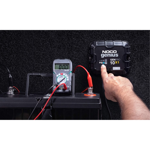 Genius&reg; GenPro10X1 1-Bank, 10-Amp On-Board Battery Charger Helyx Safety & Industrial Supplies