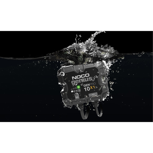 Genius&reg; GenPro10X1 1-Bank, 10-Amp On-Board Battery Charger Helyx Safety & Industrial Supplies